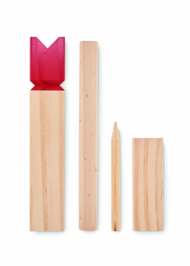 Logo trade corporate gift photo of: Pinewood outdoor throwing game